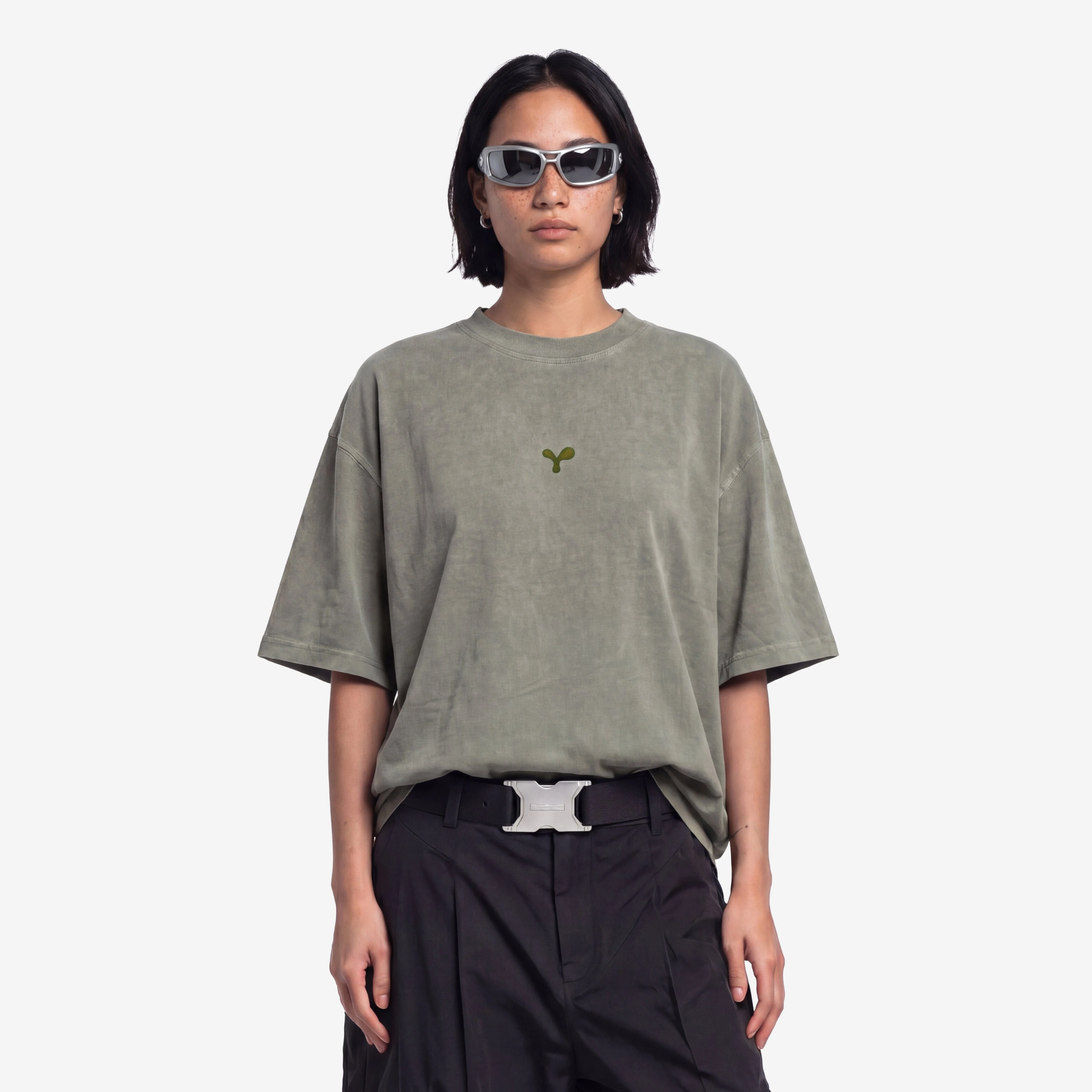 Core flocking tee - Green